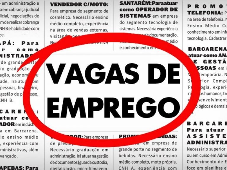 mais de 150 vagas de emprego para a sua cidade.