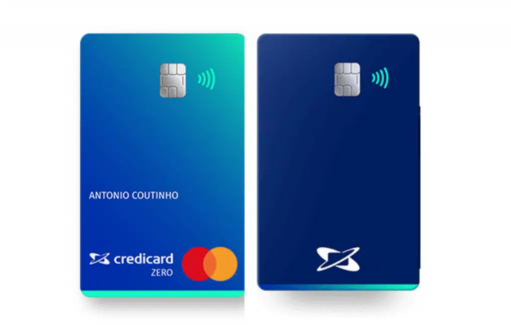Cartão de Crédito Credicard Platinum sem anuidade e cheio de benefícios e vantagens da bandeira Mastercard.