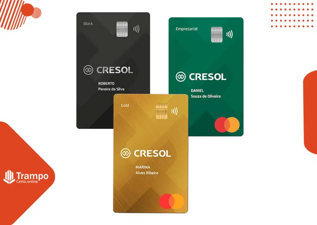 Modelos Cartão de Crédito Cresol