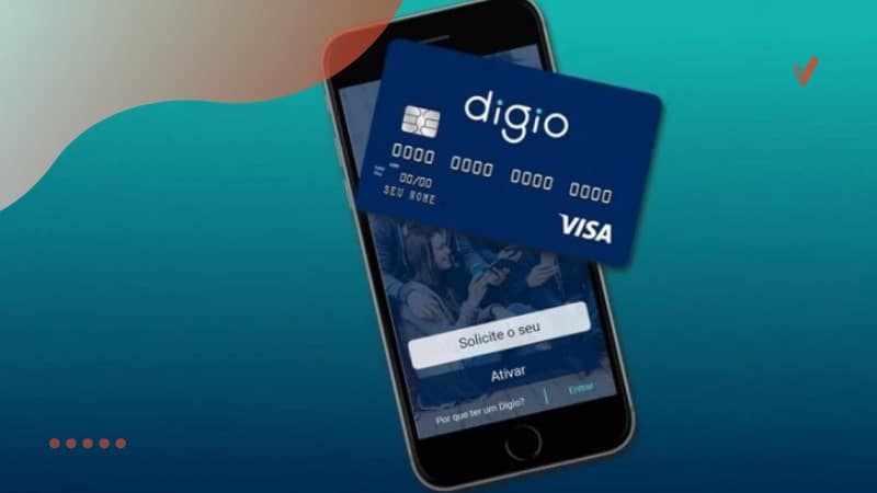 Produto financeiro Digio sem anuidade 