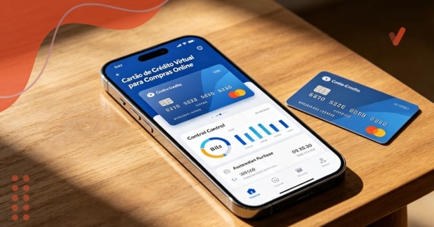 Cartão de crédito virtual para compras online