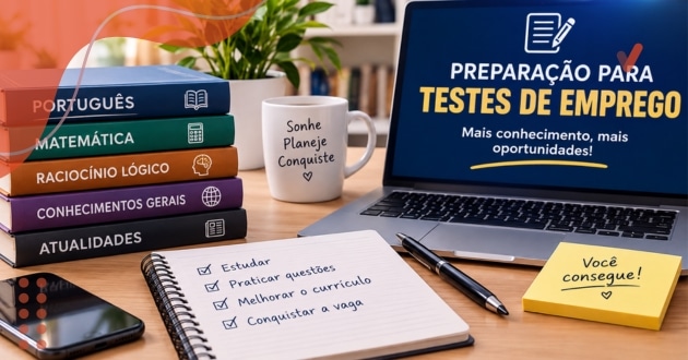 Preparação para testes de emprego