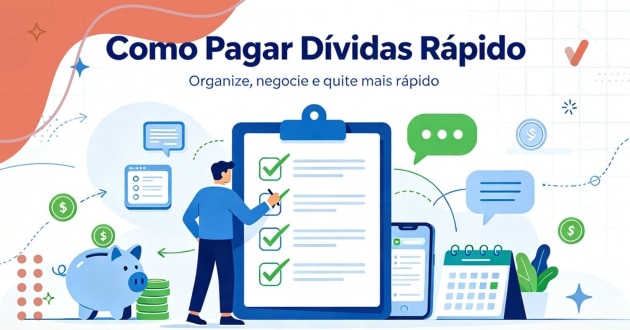 Como pagar dívidas rápido